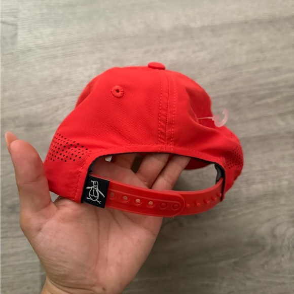 Original Penguin Red Baseball Cap - Picture 2 of 2